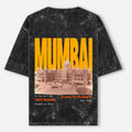MUMBAI-Unisex Acid Washed Oversized Tee